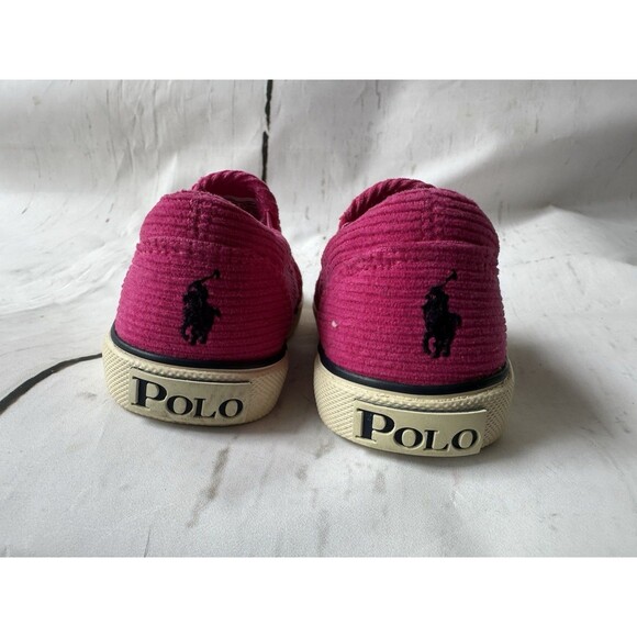 Childrens Polo Ralph Lauren Corduroy, Slip Ons Size 5 - Picture 3 of 6